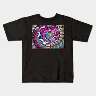 Circly Fractovia Laris 3 Spiral  (UF0066) Kids T-Shirt